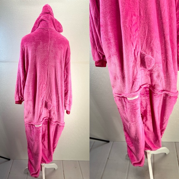 Stitch Jumpsuits Cartoon Unisex Pajamas Adult Soft Cosplay Halloween Sleepwear L - Picture 15 of 17